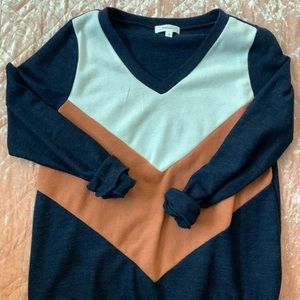 Colorblock Sweater